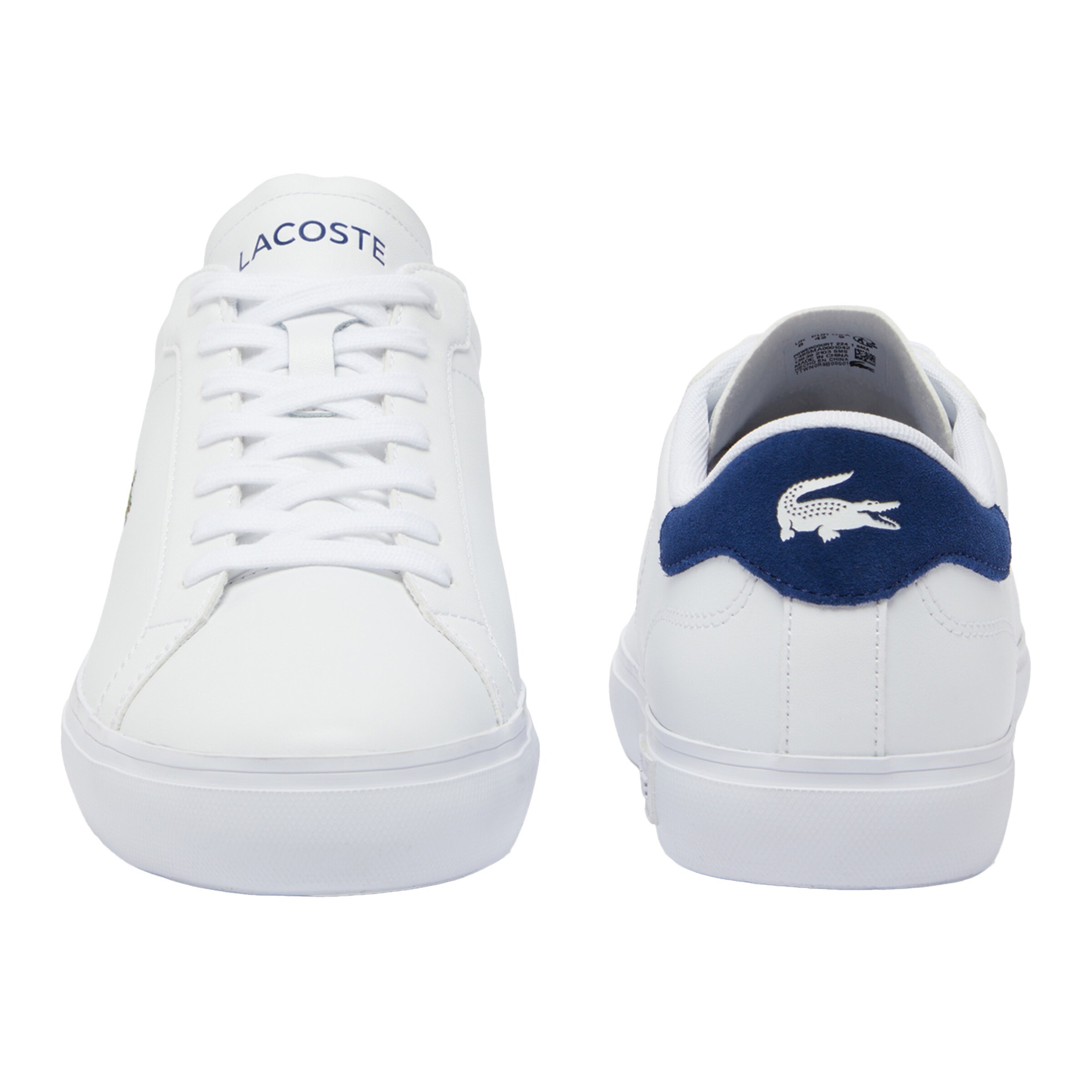 Baskets basses 'Powercourt' LACOSTE en blanc