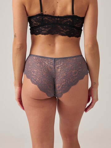 SNOCKS Boyshorts 'Spitze' in Grey