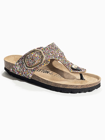 Bayton T-bar sandals 'Mercure' in Mixed colours