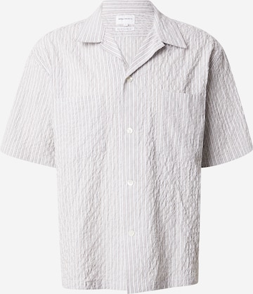 NORSE PROJECTSComfort Fit Košulja 'Mols' - siva boja: prednji dio