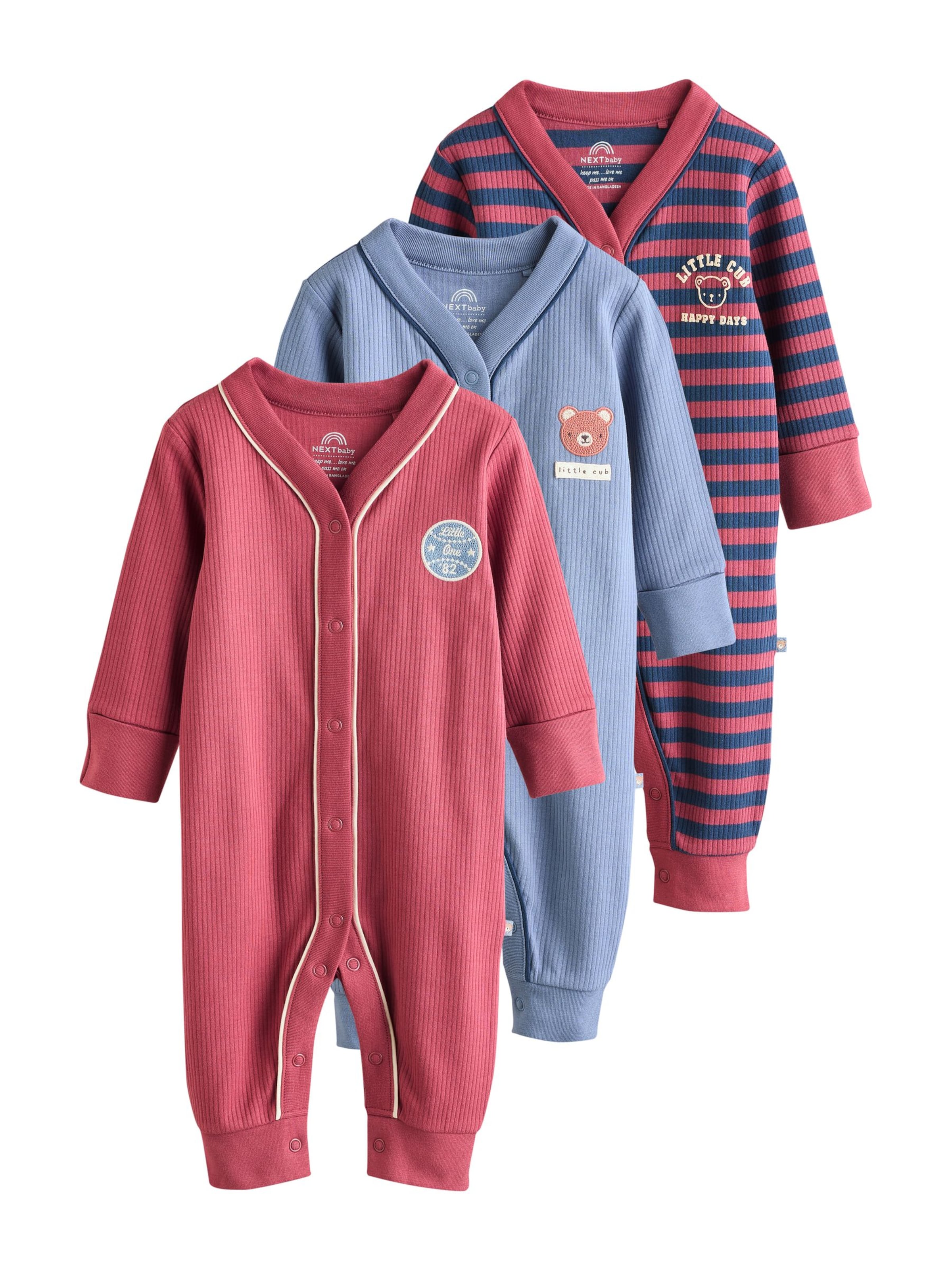 Next Dupačky/body – modrá: přední strana