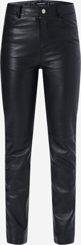 Deadwood Slim fit Trousers 'Phoenix' in Black: front