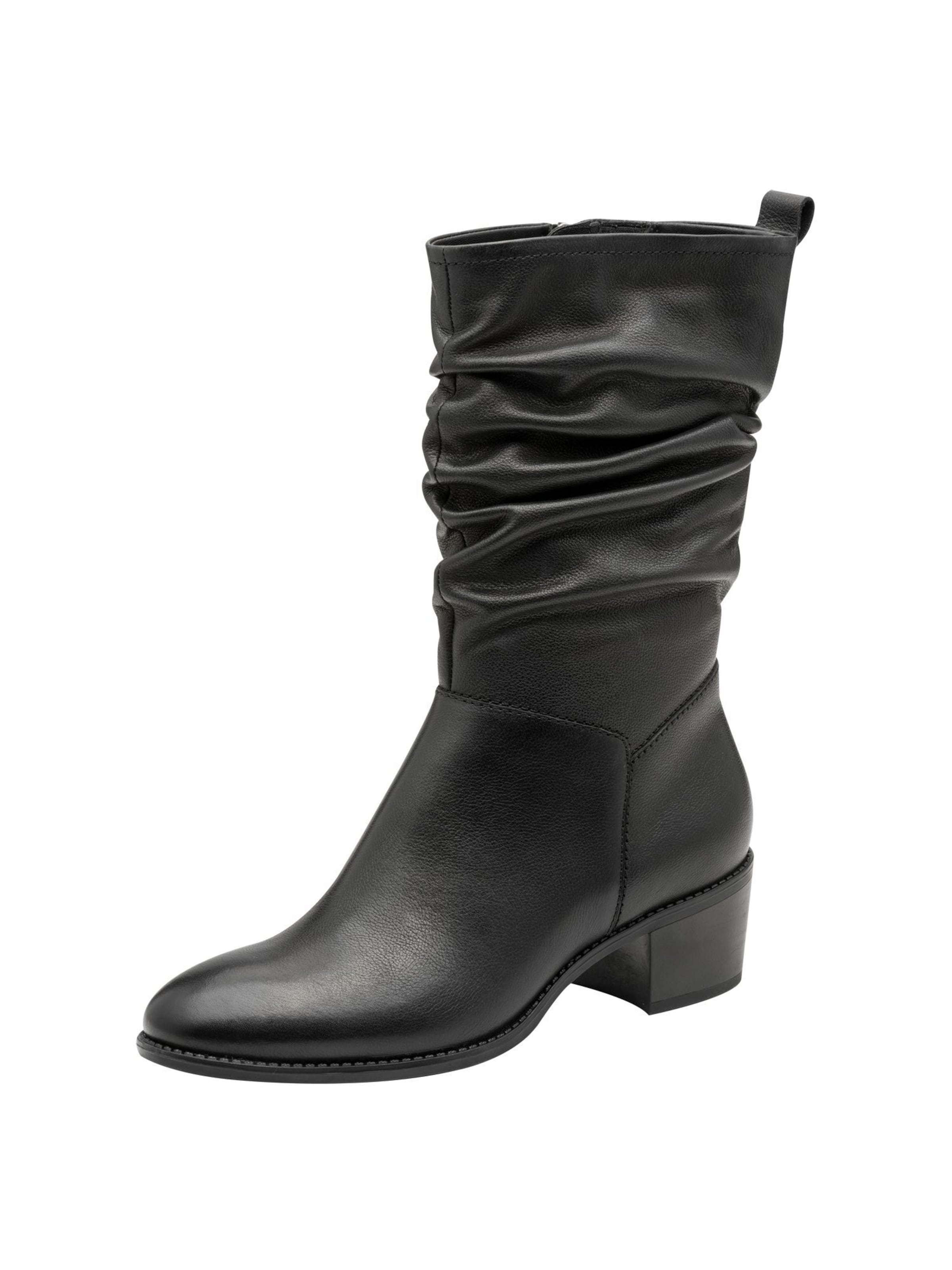 Stivale di Tamaris in nero: frontale