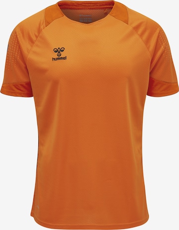 Hummel - Camisola de futebol 'Lead' em laranja: frente