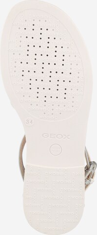 Sandale 'Karly' de la GEOX pe alb