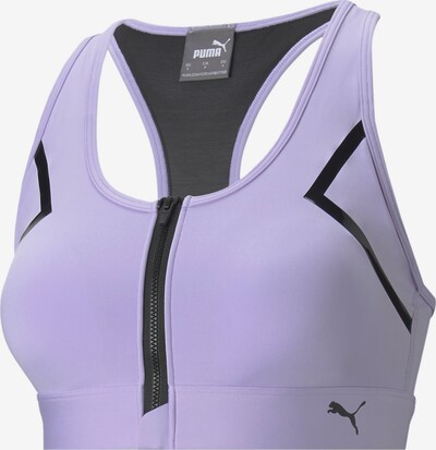 PUMA Soutien-gorge de sport en violet clair / noir, Vue avec produit