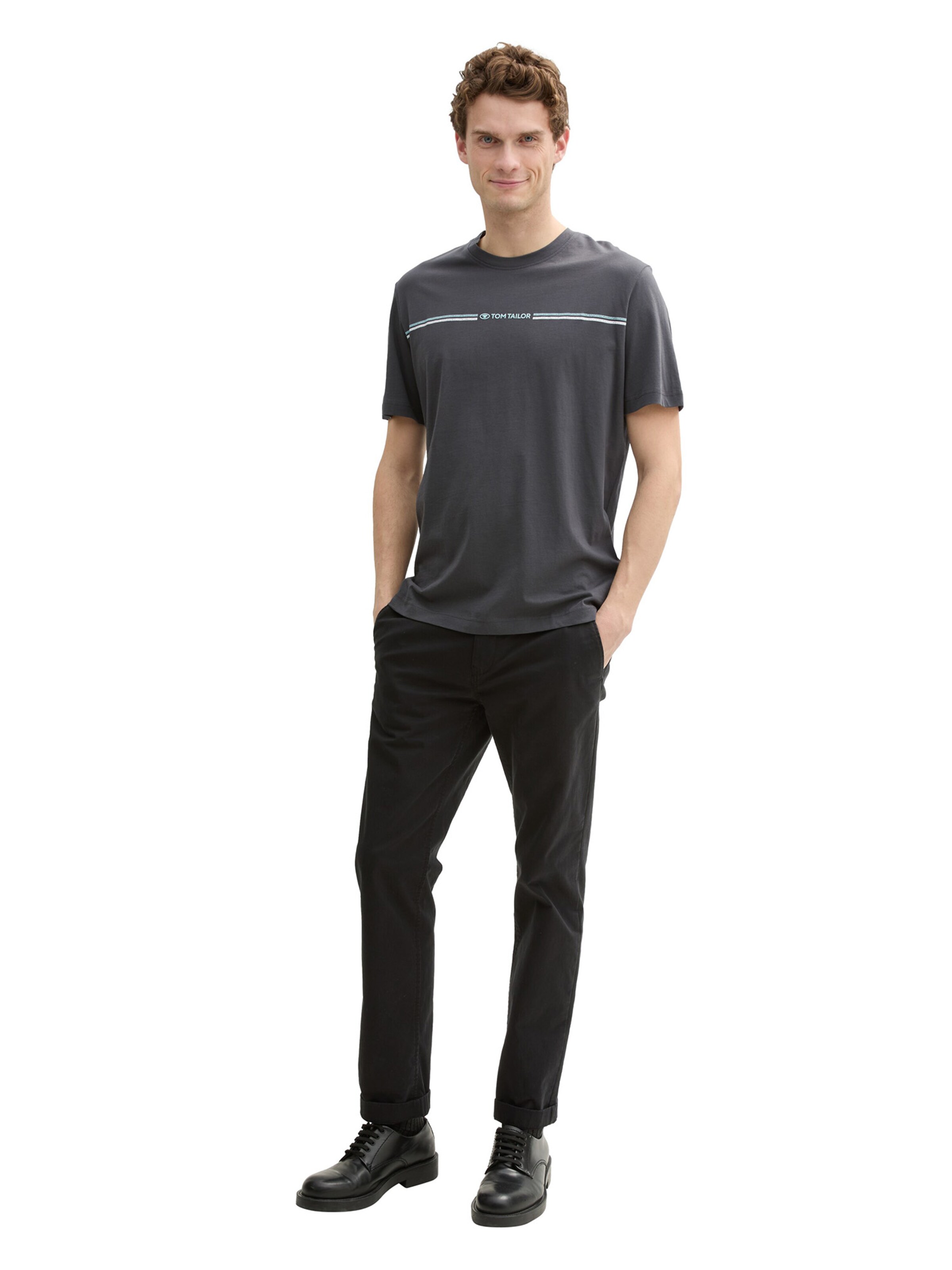 TOM TAILOR Футболка в Серый