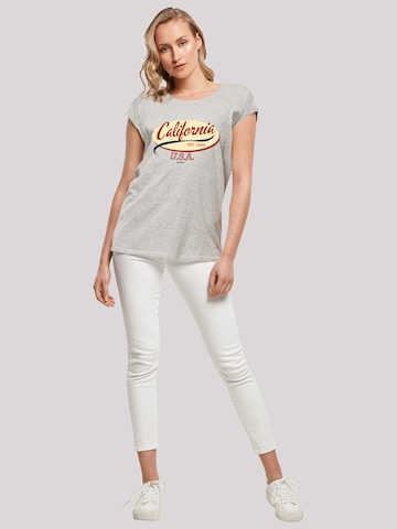 T-shirt 'California' F4NT4STIC en gris