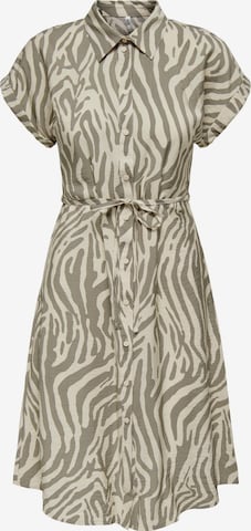 JDY Shirt Dress 'Camille' in Beige: front