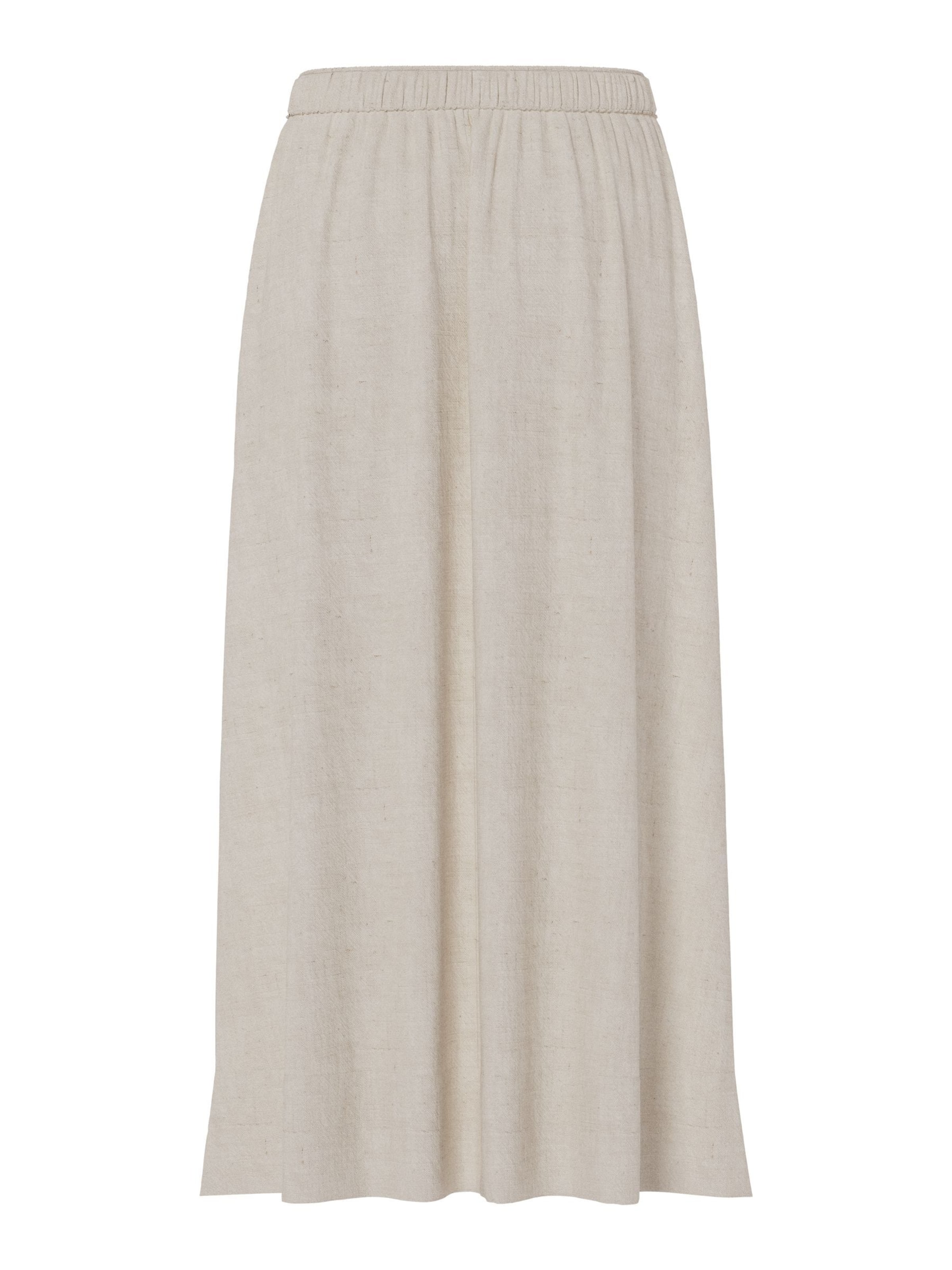 YAS Nederdel i beige