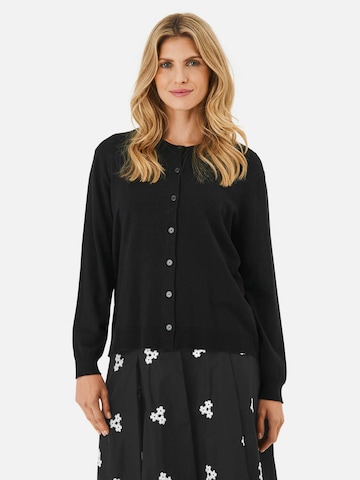 Masai Strickjacke 'MaLariba' in Schwarz: Vorderseite