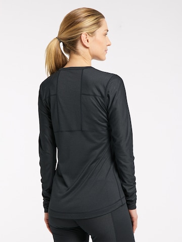 Haglöfs Base Layer 'Natural Blend Tech' in Schwarz