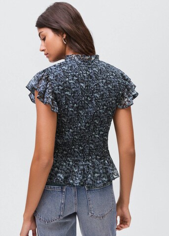 MANGO TEEN Blouse in Blue