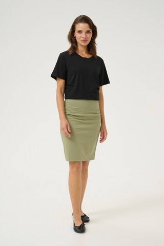 Kaffe Skirt in Green