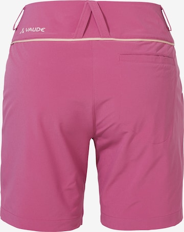 VAUDE Regular Sportbroek 'Skomer STS III' in Roze