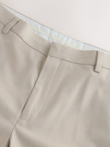 Next Regular Bandplooibroek 'Smoking' in Beige