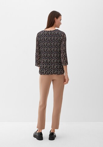 Chemisier s.Oliver BLACK LABEL en noir