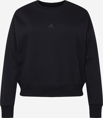 ADIDAS SPORTSWEARSportska sweater majica 'All Szn' - crna boja: prednji dio