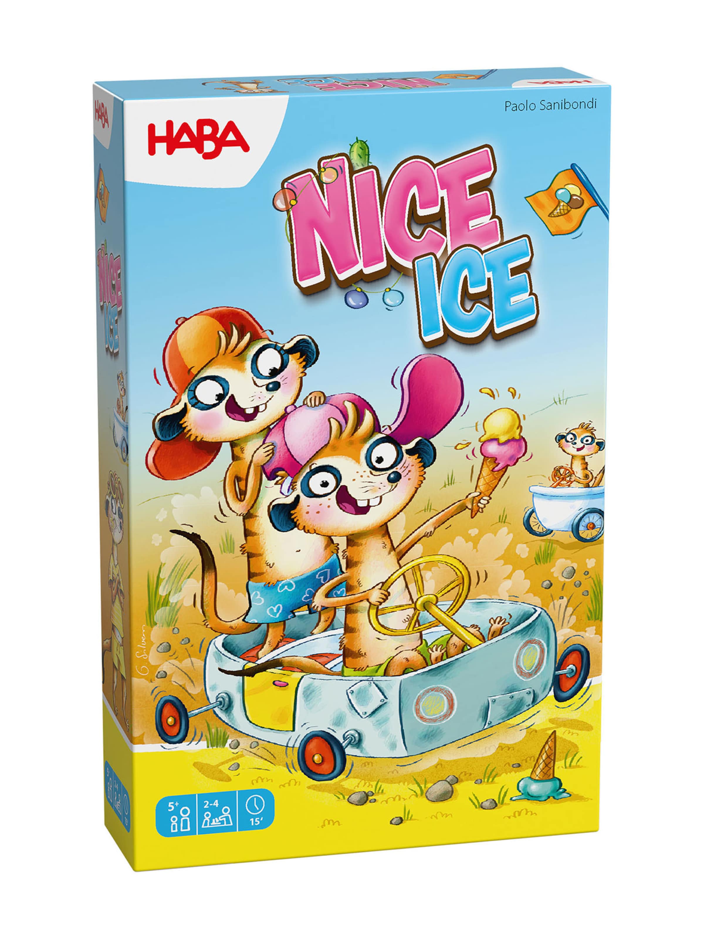 HABA Spel ' Rhino Hero & Nice Ice ' in Gemengde kleuren