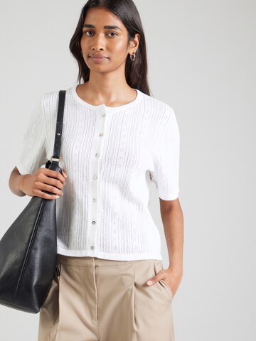 Noella Knit cardigan 'Kataleyah' in White: front