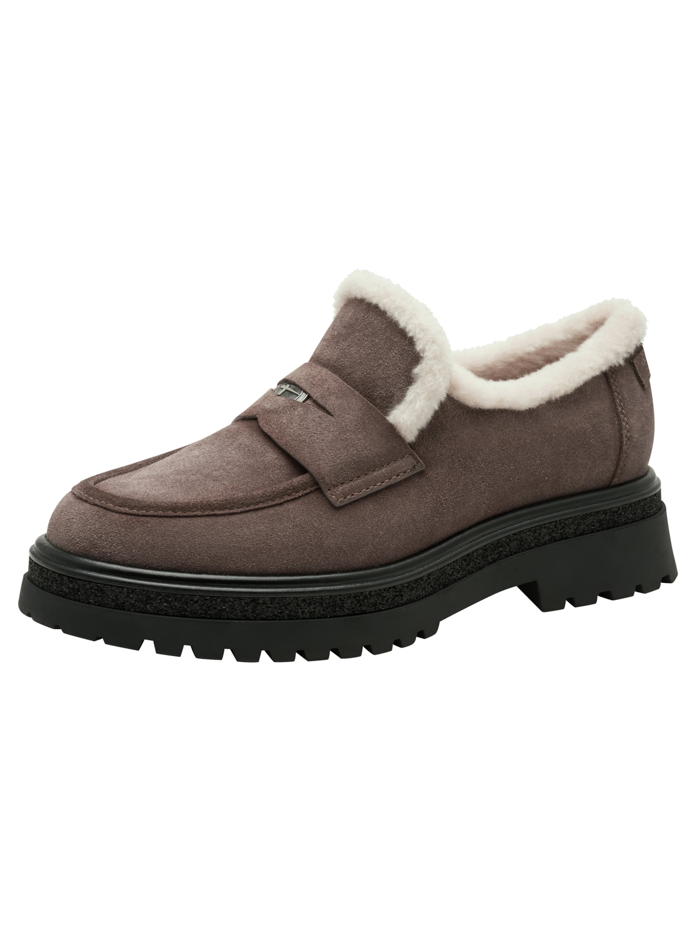 Chaussure basse Tamaris en marron : devant