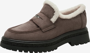 Chaussure basse Tamaris en marron : devant
