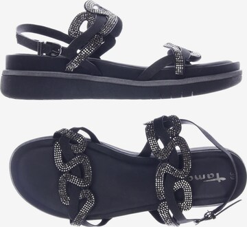 TAMARIS Sandalen 39 in Schwarz: predná strana