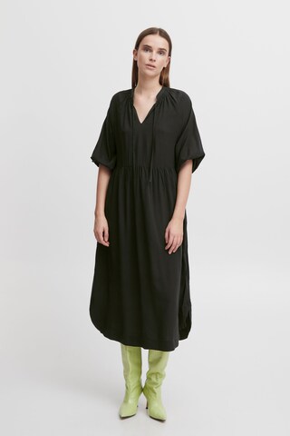 b.young Shirt Dress in Black: front