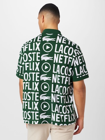 LACOSTE - Camiseta en verde