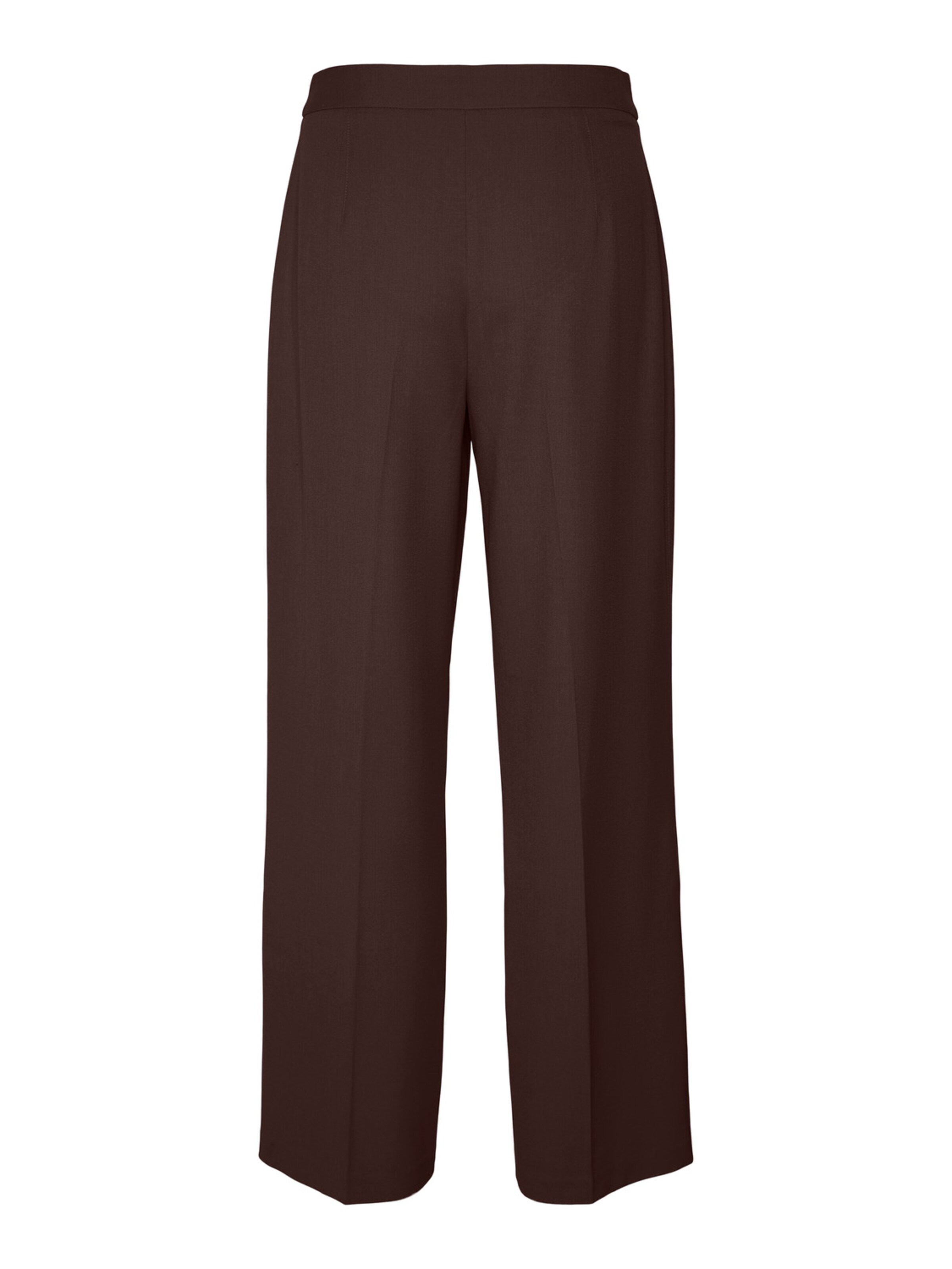 VERO MODA Wide leg Pleated Pants in Brown