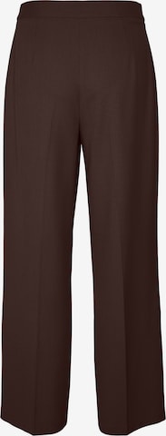 VERO MODA - Pierna ancha Pantalón de pinzas en marrón