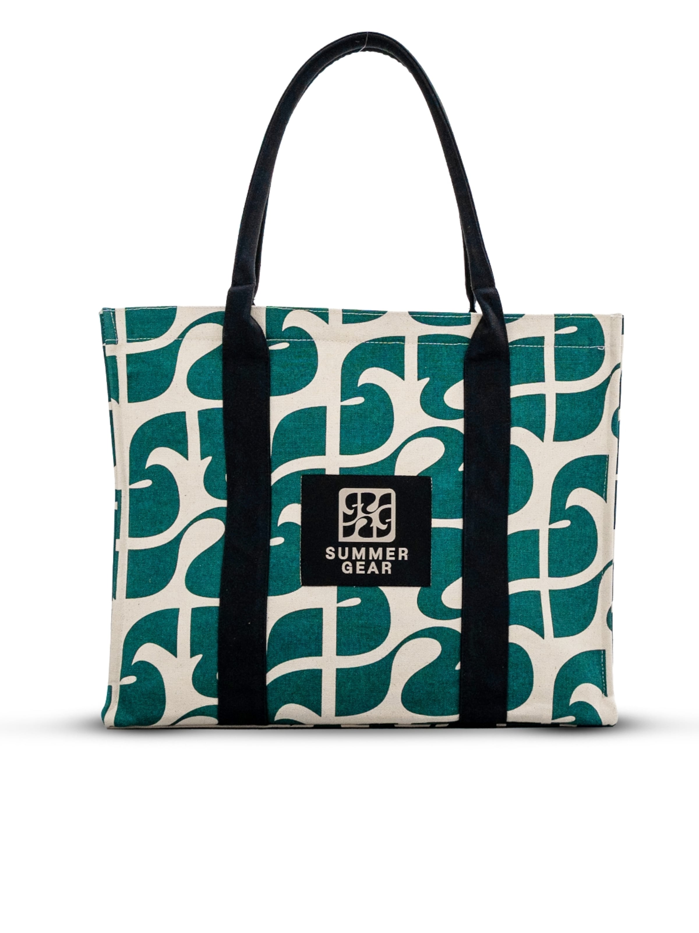 SummerGear Shopper 'Solis' in Groen: voorkant