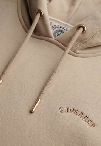 Superdry Sweatshirt 'Essential' in Beige