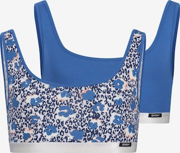 Skiny Bustier BH in Blau: predná strana