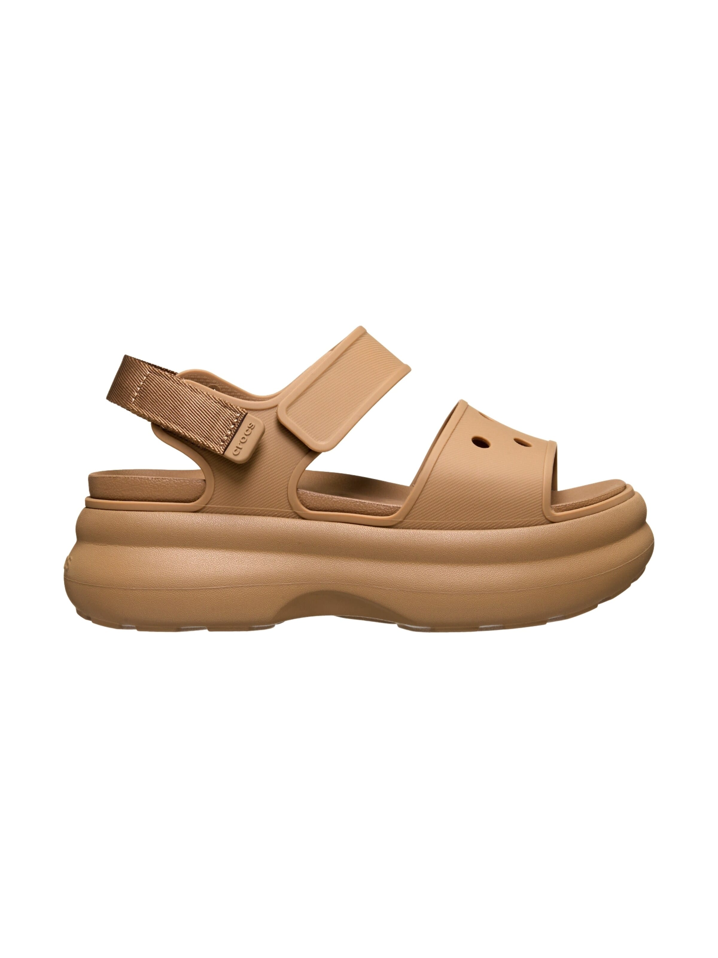 Crocs - Sandalias 'Sandalen mit Klettverschluss „Soho y Strap“' en marrón