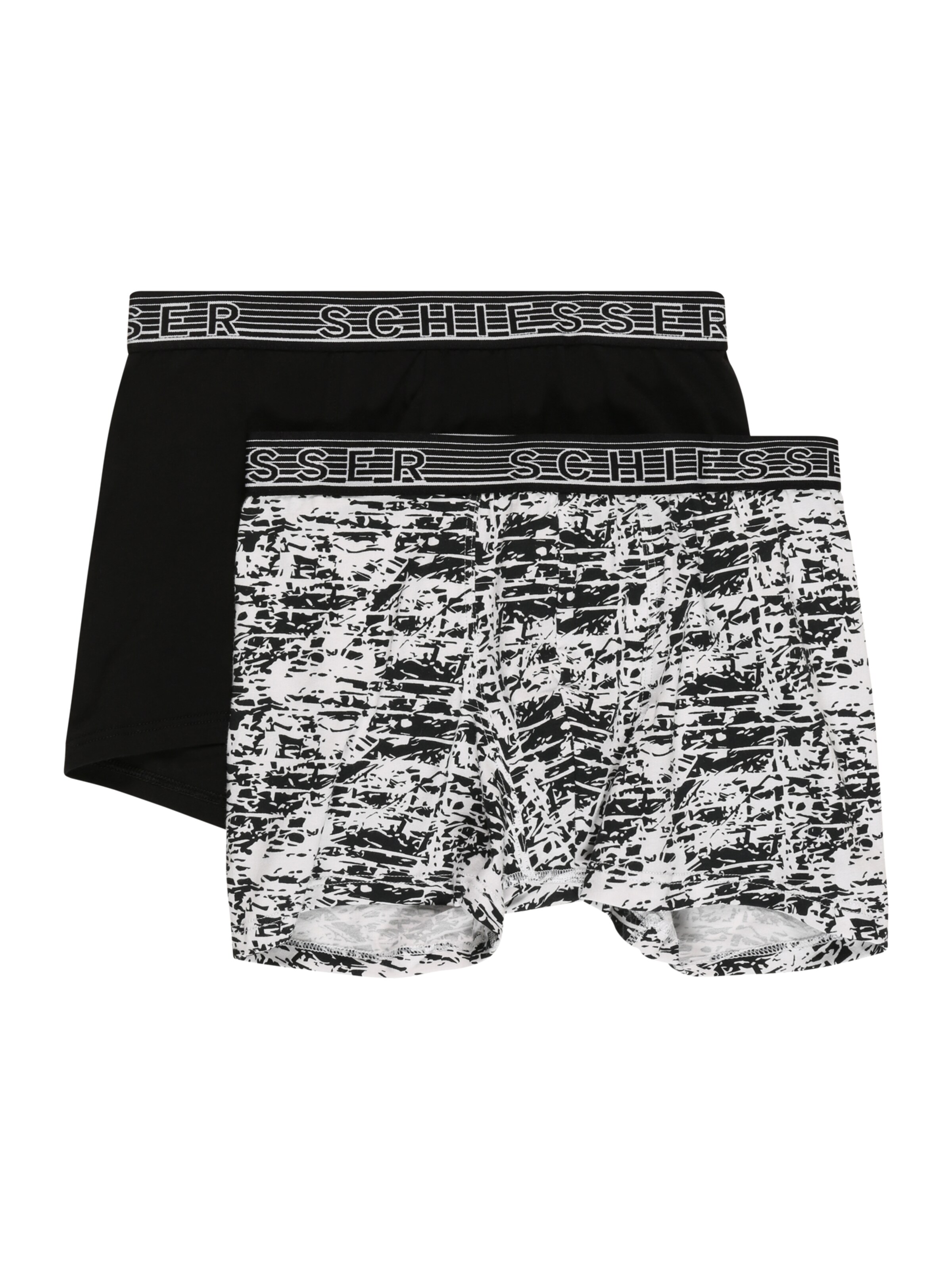 SCHIESSER Onderbroek in Zwart