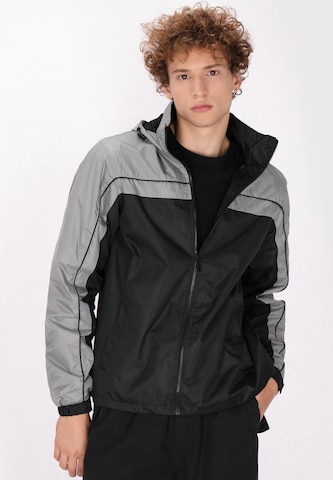 Veste mi-saison TUFFSKULL en gris : devant