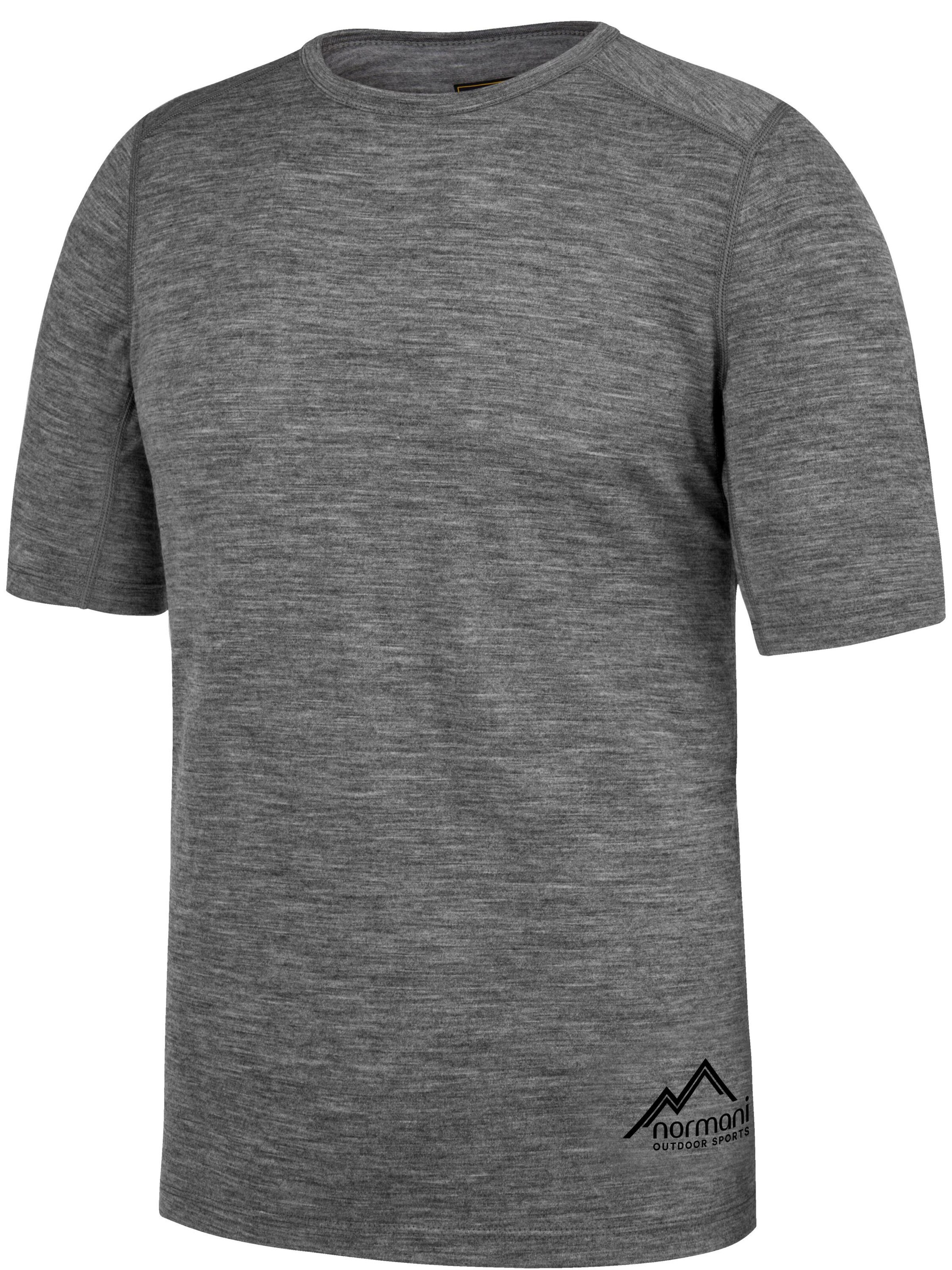 normani Performance Shirt 'Darwin' in Grey