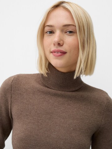 Pull-over Bershka en marron