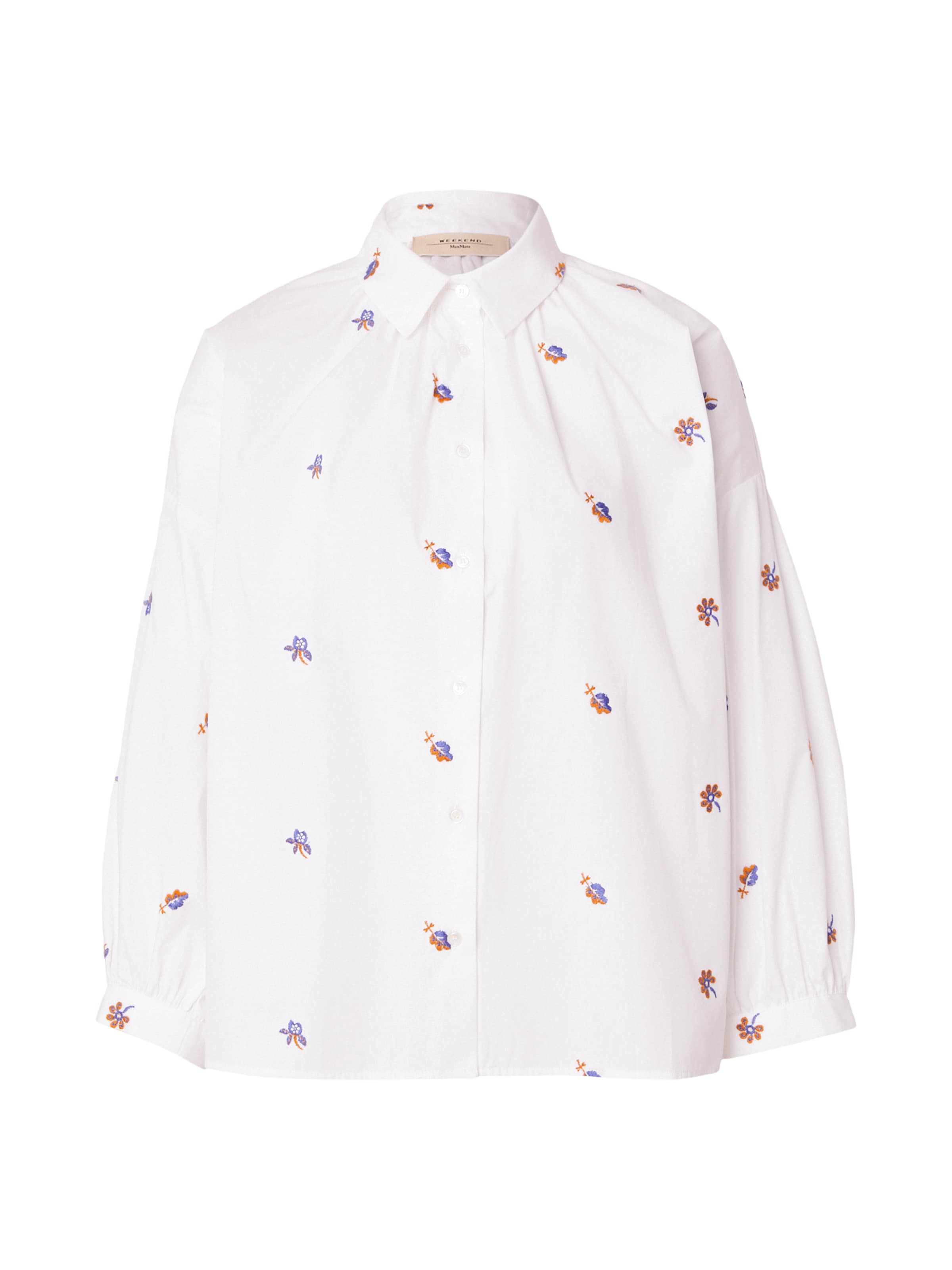 Weekend Max Mara Blouse in Wit: voorkant