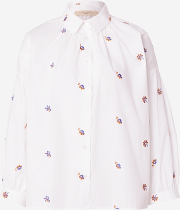 Weekend Max Mara Bluse i hvid: forside