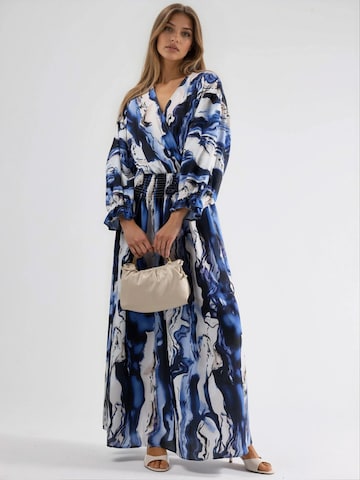 MSN Collection Dress in Blue: front