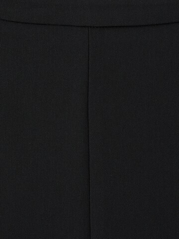 MANGO Zvonový Kalhoty s puky 'IGUANA' – černá