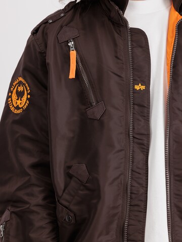 ALPHA INDUSTRIES Between-season jacket 'Falcon II' in Brown