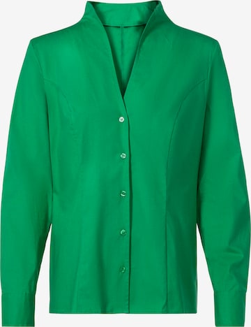 zaļš heine Blūze: no priekšpuses