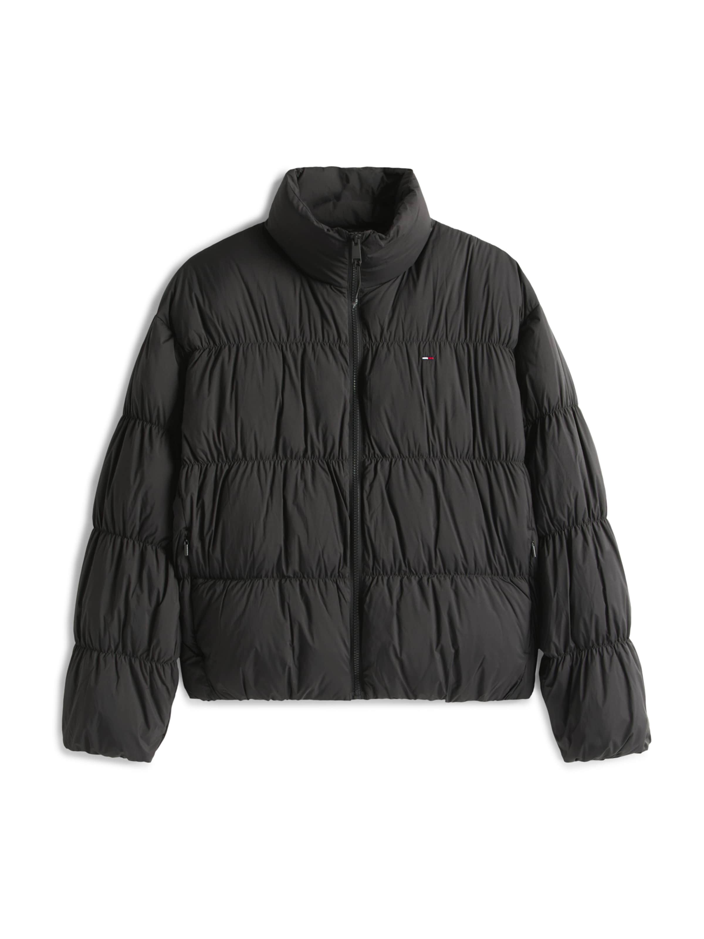 Tommy Jeans Kurtka zimowa w kolorze czarny: przód