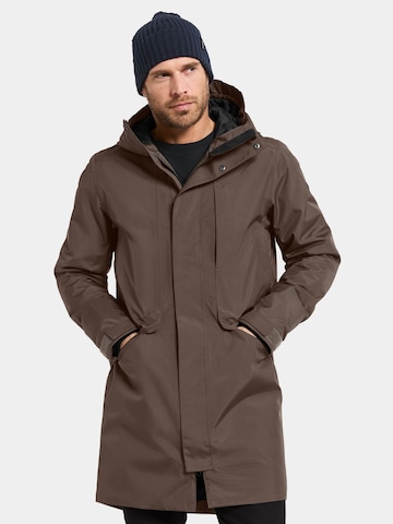 Didriksons Tussenparka 'Kenny' in Bruin: voorkant