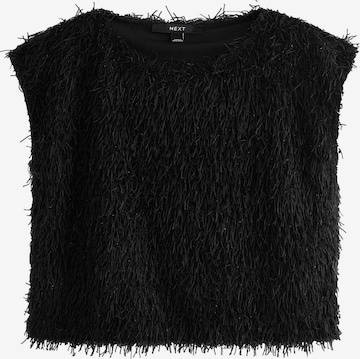 Next Shirt in Black: front