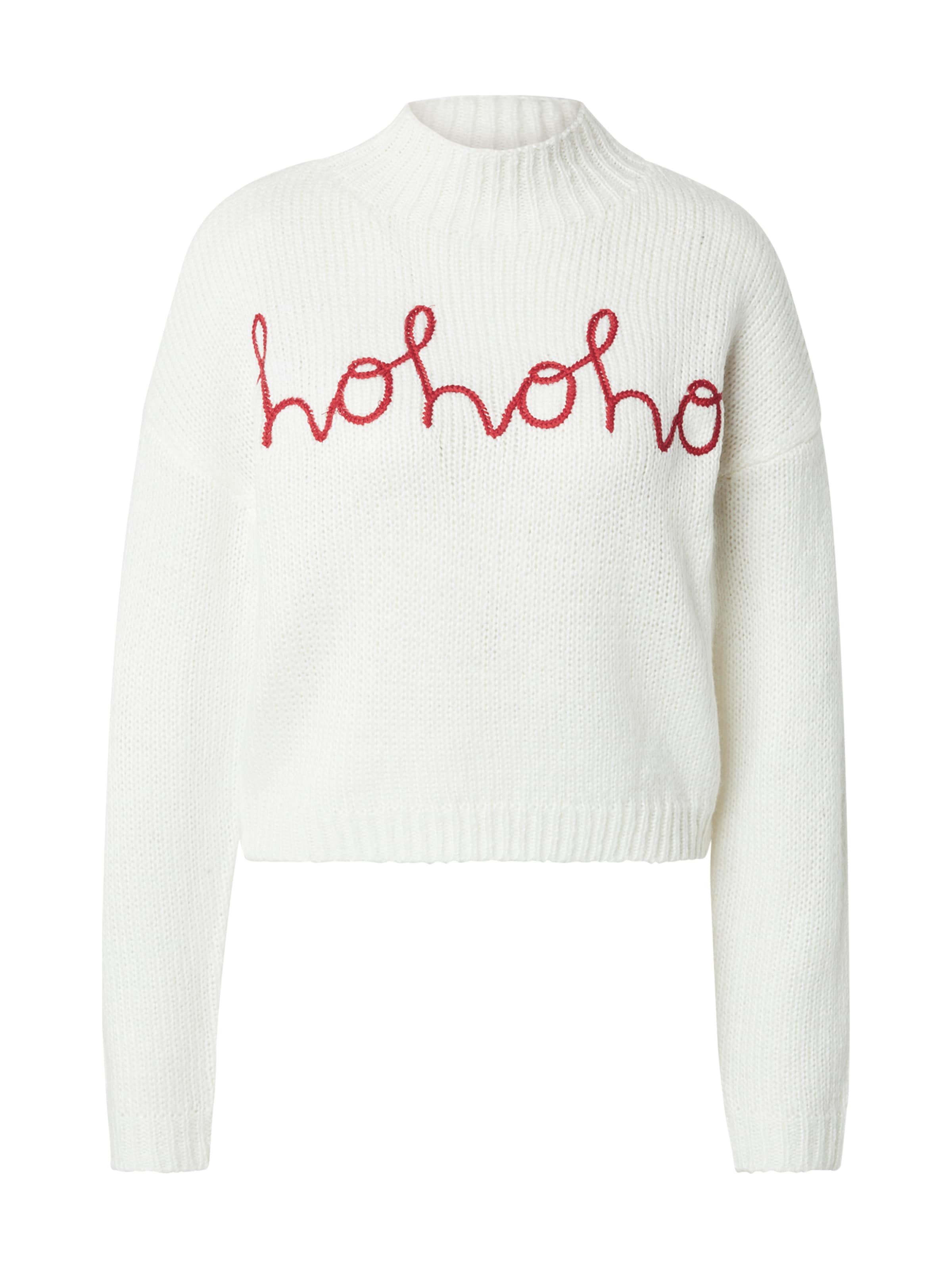 balts PIECES Džemperis 'PCJESSA': no priekšpuses