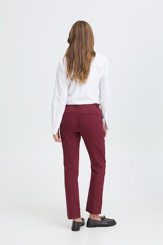 b.young Slimfit Hose ' Dixi ' in Rot